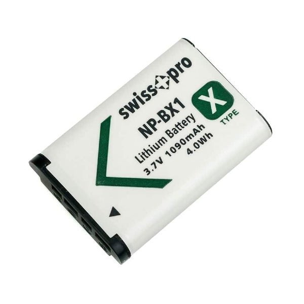 Swiss Pro Batteria NP-BX1 per Sony Swiss Pro Batteria NP-BX1 per Sony